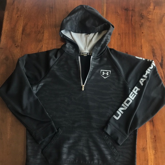 under armour hoodie baseball